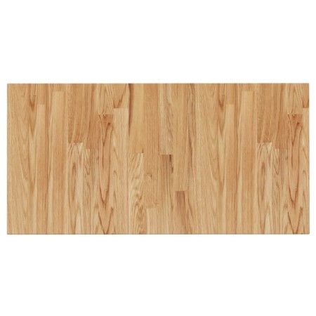 vidaXL Waschtischplatte Hellbraun 80x40x1,5 cm Massivholz Behandelt