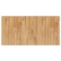 vidaXL Waschtischplatte Hellbraun 80x40x1,5 cm Massivholz Behandelt vidaXL Waschtischplatte Hellbraun 80x40x1,5 cm Massivholz Behandelt