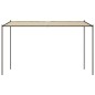 vidaXL Pavillon Beige 4x4 m 180 g/m² Stoff und Stahl vidaXL Pavillon Beige 4x4 m 180 g/m² Stoff und Stahl