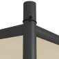 vidaXL Pavillon Beige 4x4 m 180 g/m² Stoff und Stahl vidaXL Pavillon Beige 4x4 m 180 g/m² Stoff und Stahl