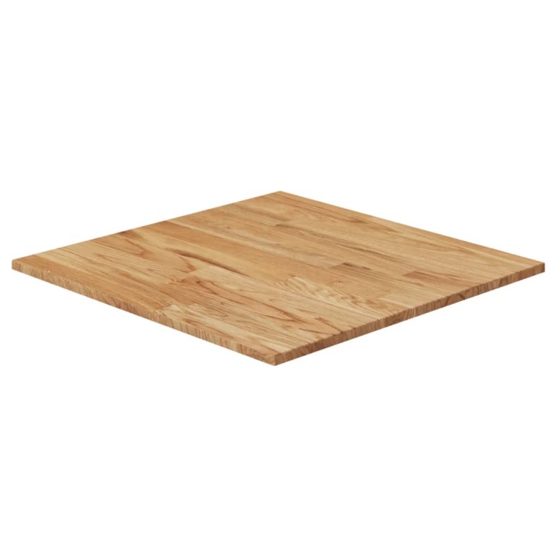 vidaXL Tischplatte Quadratisch Hellbraun 70x70x1,5cm Behandelte Eiche vidaXL Tischplatte Quadratisch Hellbraun 70x70x1,5cm Behandelte Eiche