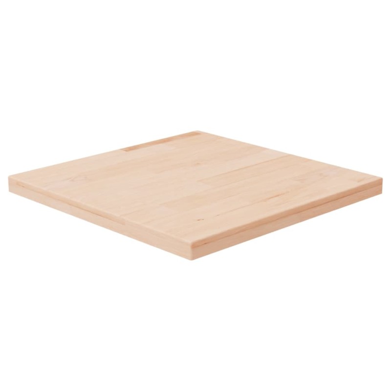 vidaXL Tischplatte Quadratisch 40x40x2,5 cm Eichenholz Unbehandelt vidaXL Tischplatte Quadratisch 40x40x2,5 cm Eichenholz Unbehandelt