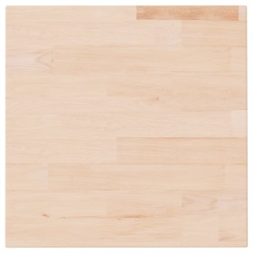 vidaXL Tischplatte Quadratisch 40x40x2,5 cm Eichenholz Unbehandelt