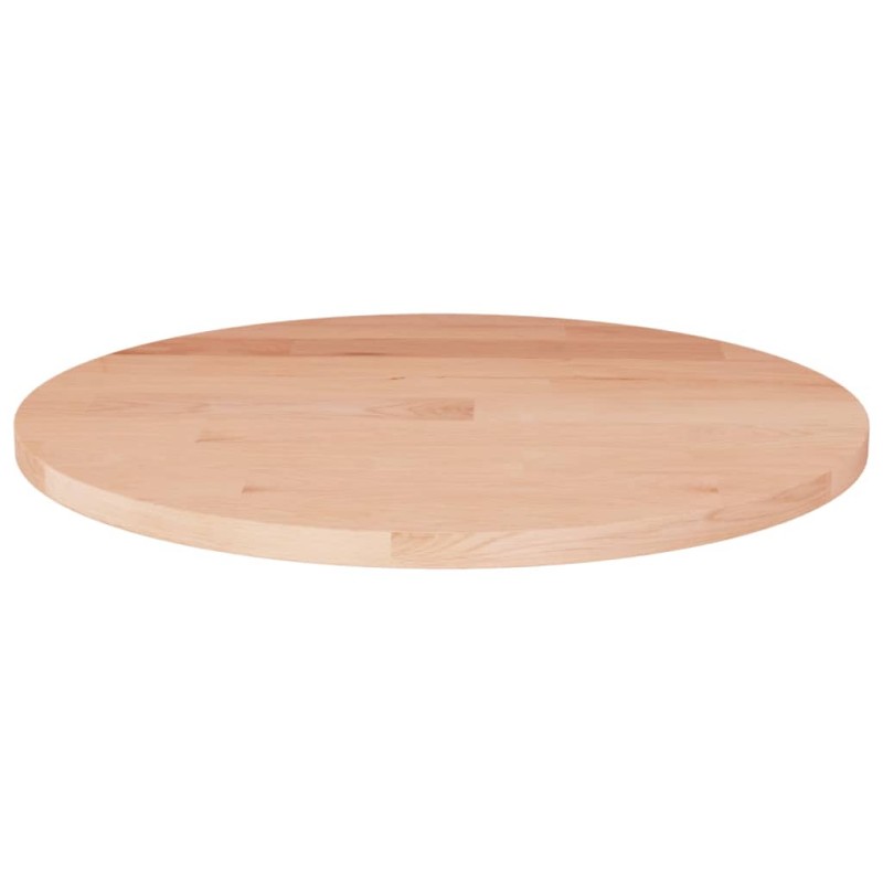 vidaXL Runde Tischplatte Ø30x1,5 cm Unbehandeltes Massivholz Eiche vidaXL Runde Tischplatte Ø30x1,5 cm Unbehandeltes Massivholz Eiche