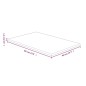 vidaXL Waschtischplatte Dunkelbraun 60x40x1,5 cm Massivholz Behandelt vidaXL Waschtischplatte Dunkelbraun 60x40x1,5 cm Massivholz Behandelt
