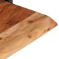 vidaXL Wandregale 2 Stk. 40x24x35 cm Massivholz Akazie und Stahl vidaXL Wandregale 2 Stk. 40x24x35 cm Massivholz Akazie und Stahl