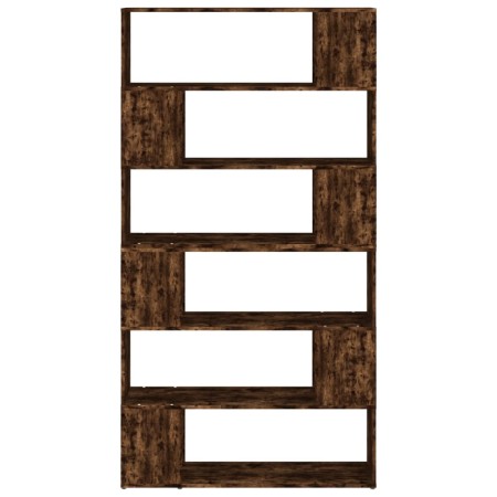 vidaXL Bücherregal/Raumteiler Räuchereiche 100x24x188 cm