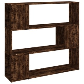 vidaXL Bücherregal/Raumteiler Räuchereiche 100x24x94 cm