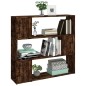 vidaXL Bücherregal/Raumteiler Räuchereiche 100x24x94 cm vidaXL Bücherregal/Raumteiler Räuchereiche 100x24x94 cm