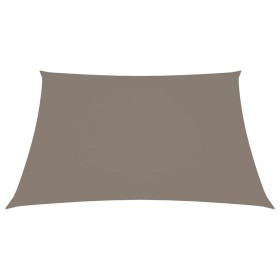 vidaXL Sonnensegel Oxford-Gewebe Quadratisch 2,5x2,5 m Taupe