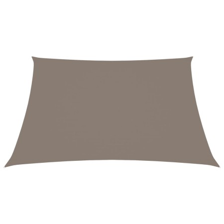 vidaXL Sonnensegel Oxford-Gewebe Quadratisch 2,5x2,5 m Taupe