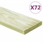 vidaXL Terrassendielen 72 Stk. 8,64 m² 1m Imprägniertes Kiefernholz vidaXL Terrassendielen 72 Stk. 8,64 m² 1m Imprägniertes Kiefernholz