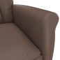 Massagesessel Braun Kunstleder Massagesessel Braun Kunstleder