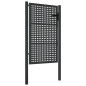 vidaXL Gartentor Anthrazit 105x200 cm Stahl vidaXL Gartentor Anthrazit 105x200 cm Stahl