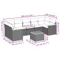 vidaXL 8-tlg. Garten-Sofagarnitur mit Kissen Beige Poly Rattan vidaXL 8-tlg. Garten-Sofagarnitur mit Kissen Beige Poly Rattan