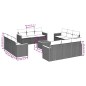 vidaXL 13-tlg. Garten-Sofagarnitur mit Kissen Beige Poly Rattan vidaXL 13-tlg. Garten-Sofagarnitur mit Kissen Beige Poly Rattan