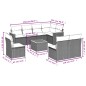 vidaXL 9-tlg. Garten-Sofagarnitur mit Kissen Schwarz Poly Rattan vidaXL 9-tlg. Garten-Sofagarnitur mit Kissen Schwarz Poly Rattan