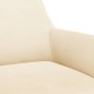 Esszimmerstühle 2 Stk. Drehbar Creme Samt Esszimmerstühle 2 Stk. Drehbar Creme Samt