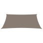 vidaXL Sonnensegel Oxford-Gewebe Rechteckig 5x6 m Taupe vidaXL Sonnensegel Oxford-Gewebe Rechteckig 5x6 m Taupe