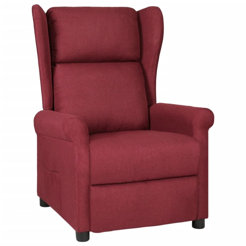 Relaxsessel Weinrot Stoff Relaxsessel Weinrot Stoff