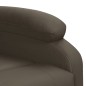 Massagesessel mit Aufstehhilfe Grau Kunstleder Massagesessel mit Aufstehhilfe Grau Kunstleder