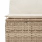 vidaXL 11-tlg. Garten-Sofagarnitur mit Kissen Beige Poly Rattan vidaXL 11-tlg. Garten-Sofagarnitur mit Kissen Beige Poly Rattan