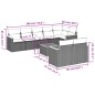 vidaXL 9-tlg. Garten-Sofagarnitur mit Kissen Beige Poly Rattan vidaXL 9-tlg. Garten-Sofagarnitur mit Kissen Beige Poly Rattan