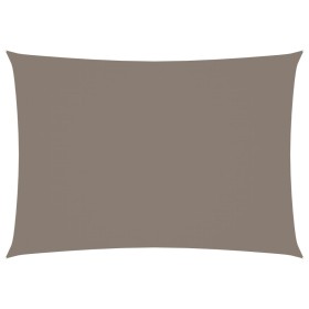 vidaXL Sonnensegel Oxford-Gewebe Rechteckig 2,5x4 m Taupe