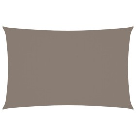 vidaXL Sonnensegel Oxford-Gewebe Rechteckig 3x6 m Taupe
