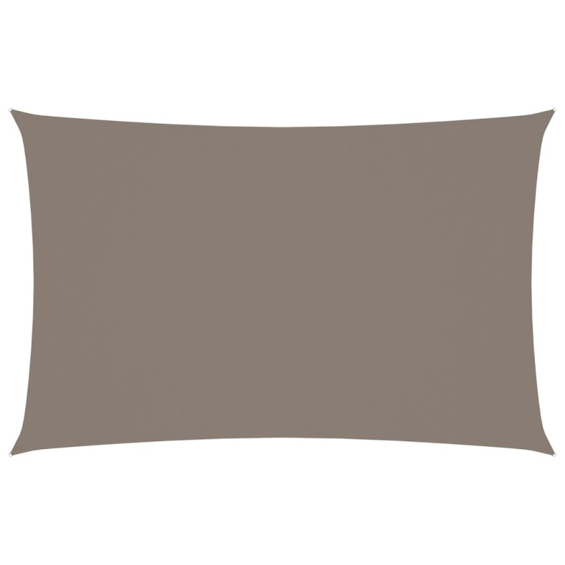 vidaXL Sonnensegel Oxford-Gewebe Rechteckig 3x6 m Taupe vidaXL Sonnensegel Oxford-Gewebe Rechteckig 3x6 m Taupe