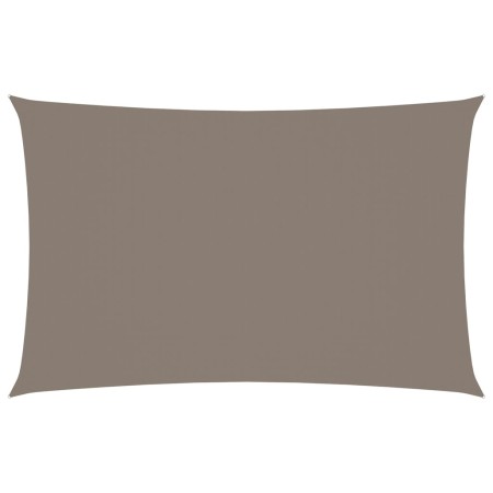 vidaXL Sonnensegel Oxford-Gewebe Rechteckig 3x6 m Taupe