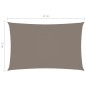 vidaXL Sonnensegel Oxford-Gewebe Rechteckig 3x6 m Taupe vidaXL Sonnensegel Oxford-Gewebe Rechteckig 3x6 m Taupe