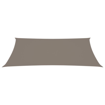 vidaXL Sonnensegel Oxford-Gewebe Rechteckig 4x7 m Taupe