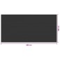 vidaXL Zeltteppich 400x800 cm Anthrazit HDPE vidaXL Zeltteppich 400x800 cm Anthrazit HDPE