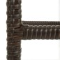 Barhocker mit Kissen 3 Stk. Braun Poly Rattan Barhocker mit Kissen 3 Stk. Braun Poly Rattan