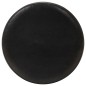 Barhocker 2 Stk. Schwarz Echtleder Barhocker 2 Stk. Schwarz Echtleder