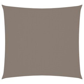 vidaXL Sonnensegel Oxford-Gewebe Quadratisch 6x6 m Taupe