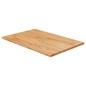 vidaXL Waschtischplatte Hellbraun 60x40x1,5 cm Massivholz Behandelt vidaXL Waschtischplatte Hellbraun 60x40x1,5 cm Massivholz Behandelt