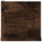 vidaXL CD-Wandregal Räuchereiche 100x18x18 cm Holzwerkstoff vidaXL CD-Wandregal Räuchereiche 100x18x18 cm Holzwerkstoff