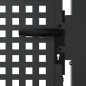 vidaXL Gartentor Anthrazit 105x225 cm Stahl vidaXL Gartentor Anthrazit 105x225 cm Stahl