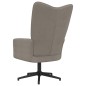 vidaXL Relaxsessel Hellgrau Samt vidaXL Relaxsessel Hellgrau Samt