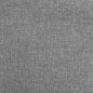 Schaukelsessel mit Hocker Hellgrau Stoff Schaukelsessel mit Hocker Hellgrau Stoff