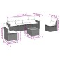 vidaXL 7-tlg. Garten-Sofagarnitur mit Kissen Beige Poly Rattan vidaXL 7-tlg. Garten-Sofagarnitur mit Kissen Beige Poly Rattan