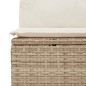 vidaXL 6-tlg. Garten-Sofagarnitur mit Kissen Beige Poly Rattan vidaXL 6-tlg. Garten-Sofagarnitur mit Kissen Beige Poly Rattan