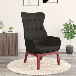 Relaxsessel Schwarz Stoff