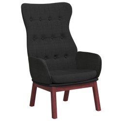 Relaxsessel Schwarz Stoff