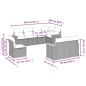 vidaXL 8-tlg. Garten-Sofagarnitur mit Kissen Beige Poly Rattan vidaXL 8-tlg. Garten-Sofagarnitur mit Kissen Beige Poly Rattan