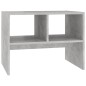 vidaXL Beistelltisch Betongrau 60x40x45 cm Holzwerkstoff vidaXL Beistelltisch Betongrau 60x40x45 cm Holzwerkstoff