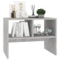 vidaXL Beistelltisch Betongrau 60x40x45 cm Holzwerkstoff vidaXL Beistelltisch Betongrau 60x40x45 cm Holzwerkstoff