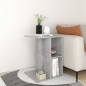 vidaXL Beistelltisch Betongrau 60x40x45 cm Holzwerkstoff vidaXL Beistelltisch Betongrau 60x40x45 cm Holzwerkstoff